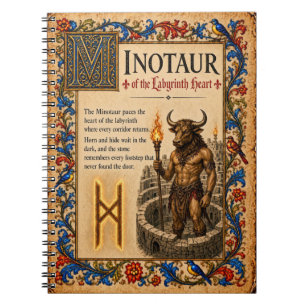 Cuaderno Minotauro, Arte de Bestiario Medieval
