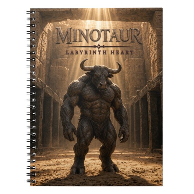Cuaderno Minotauro Laberinto Corazón Cine Oscuro (Frente)