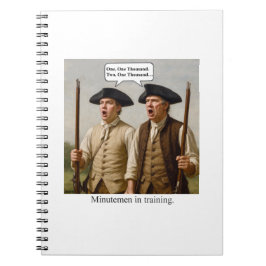 Cuaderno Minutemen in training.