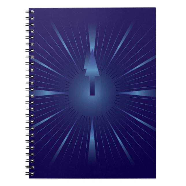 Cuaderno minuto de zafiro (Frente)