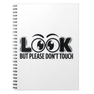 Cuaderno Mira, pero no toques