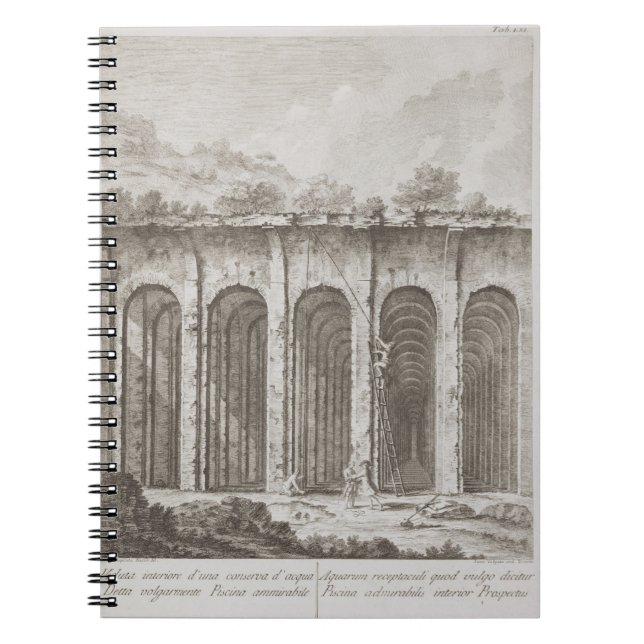 Cuaderno Mirabilis de Piscina, del 'della Antichita es de (Frente)
