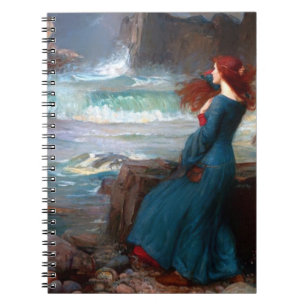 Cuaderno Miranda El Tempest John William Waterhouse