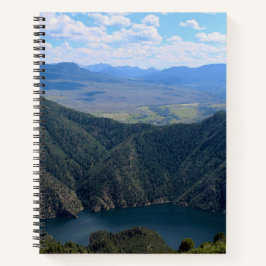 Cuaderno Mirando hacia abajo al río Gunnison