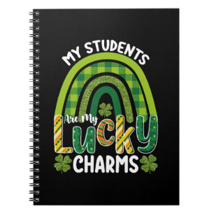 Cuaderno Mis alumnos son mis amuletos de la suerte Día de S
