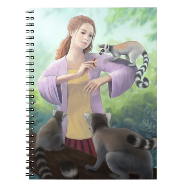 Cuaderno Mis amigos del Lemur (Frente)
