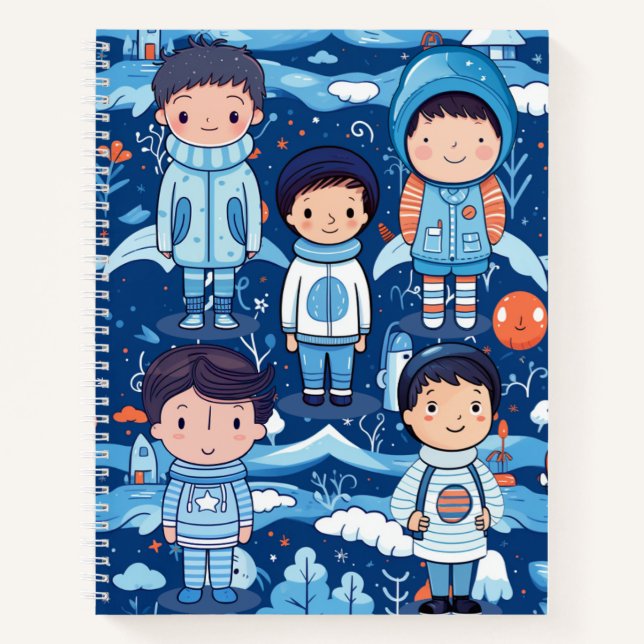 Cuaderno Mis amigos y yo (Anverso)