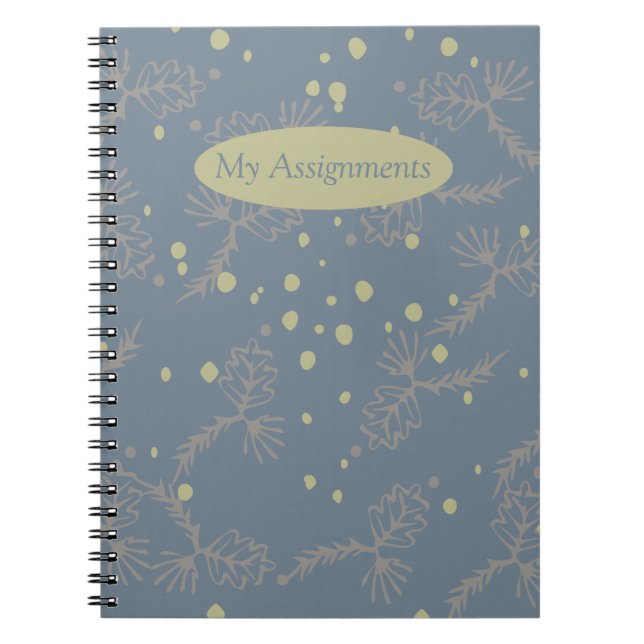 Cuaderno Mis asignaciones (Frente)