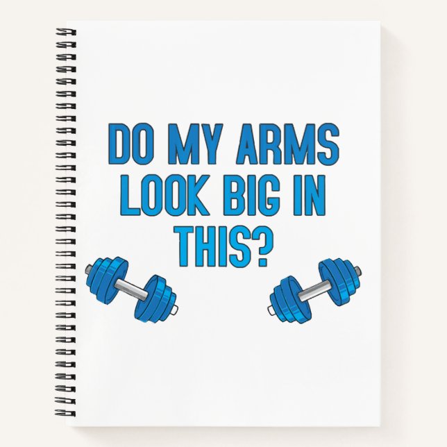 Cuaderno ¿Mis Brazos Se Ven Grandes En Esto? (Anverso)