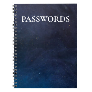 CUADERNO MIS CONTRASEÑAS NOTEBOOK