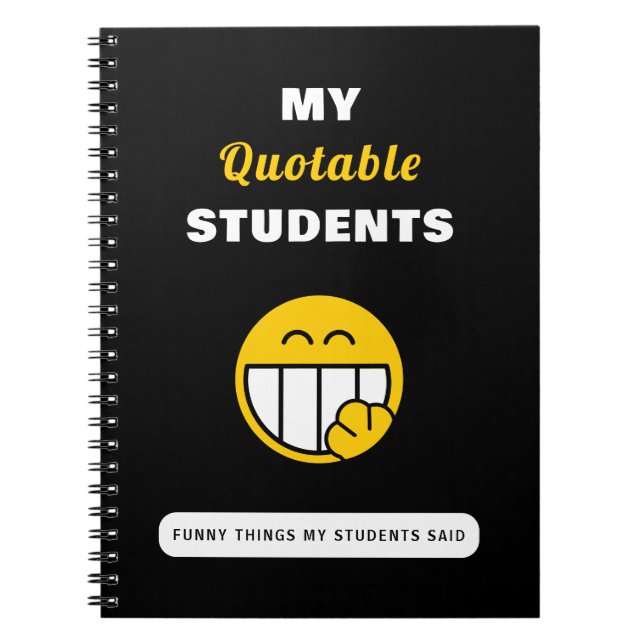 Cuaderno Mis Cosas Divertidas Alumnos De Estudiantes Citabl (Frente)