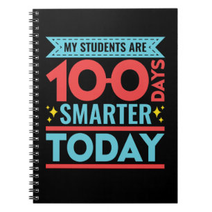 Cuaderno Mis estudiantes son 100 días más inteligentes como