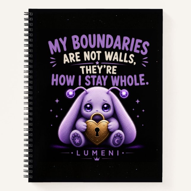 Cuaderno Mis límites no son muros (Anverso)