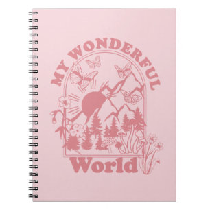 Cuaderno Mis maravillosas flores retro del mundo