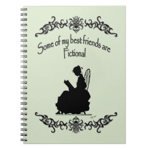 Cuaderno Mis mejores amigos son ficticios