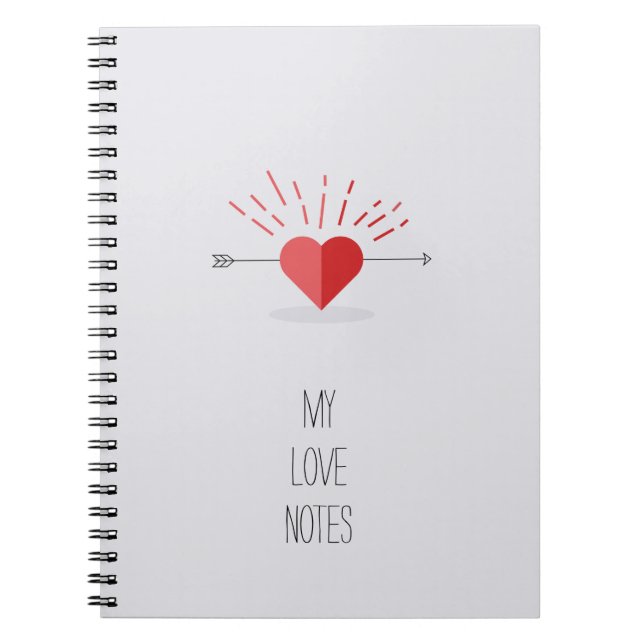 Cuaderno Mis notas de amor (Frente)