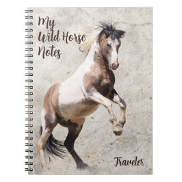 Cuaderno Mis notas de caballo salvaje