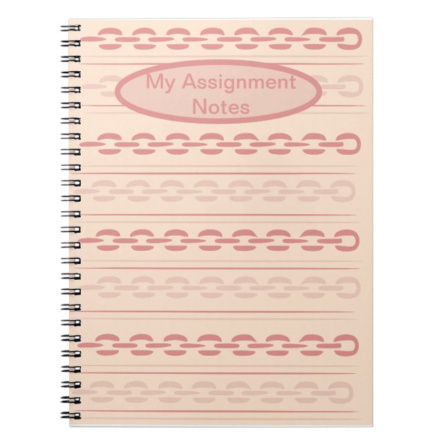 Cuaderno Mis notas de tareas: (Frente)