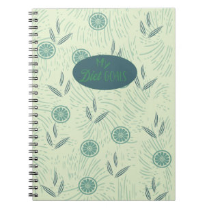 Cuaderno Mis objetivos de dieta: