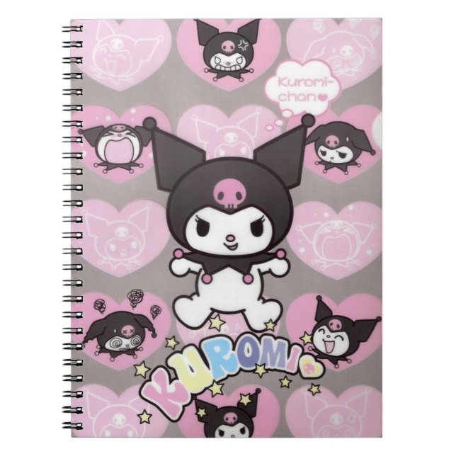 Cuaderno Mis pensamientos inspirados en Kuromi (Frente)