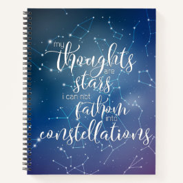 Cuaderno Mis Pensamientos Son Estrellas