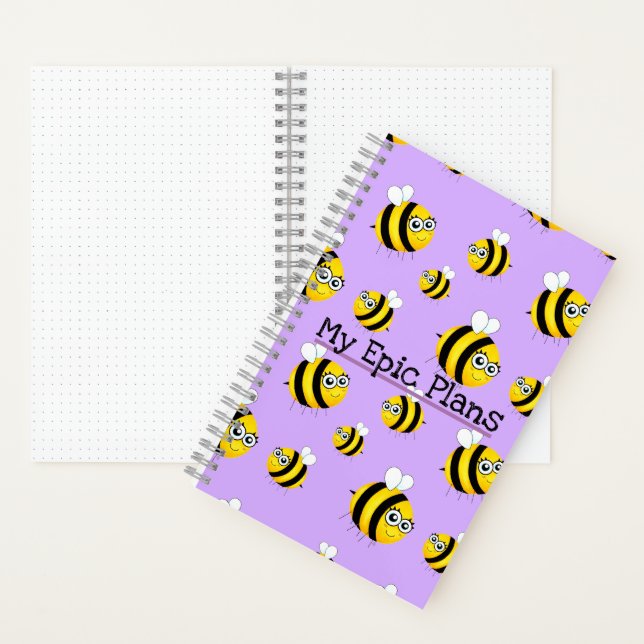 Cuaderno Mis planes épicos, Personalizado lindo (Interior)