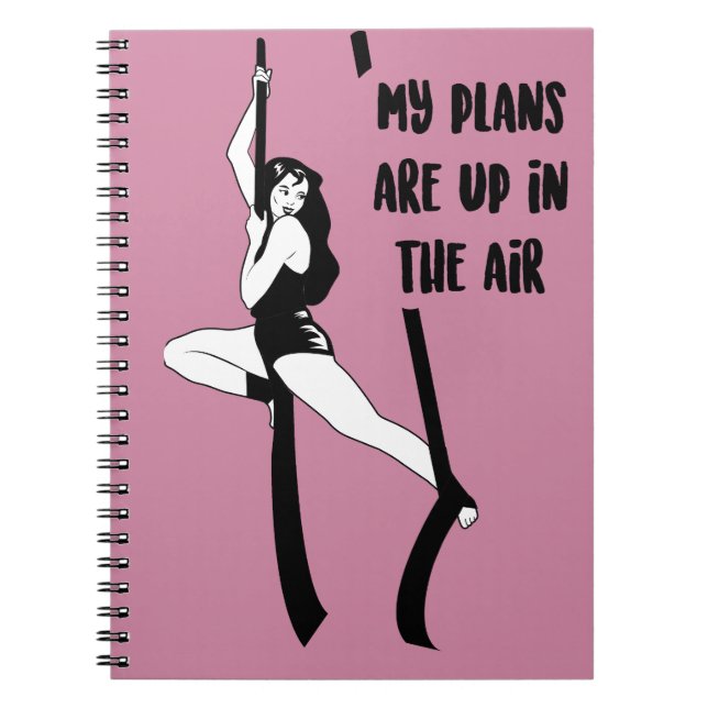 Cuaderno Mis planes están en el aire - Pink Planner (Frente)