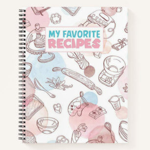 Cuaderno Mis recetas favoritas