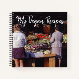 Cuaderno Mis recetas veganas