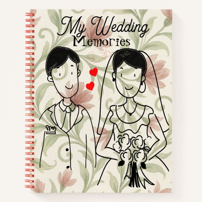 Cuaderno Mis Recuerdos Bodas (Anverso)