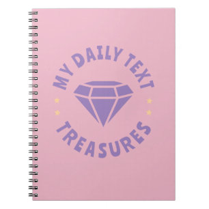 Cuaderno Mis tesoros de texto diario JW