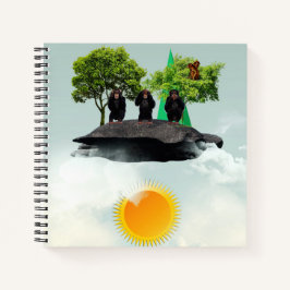 Cuaderno Mis tres monos