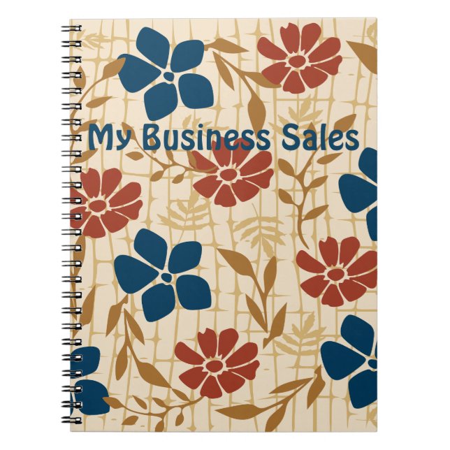 Cuaderno Mis ventas comerciales: (Frente)