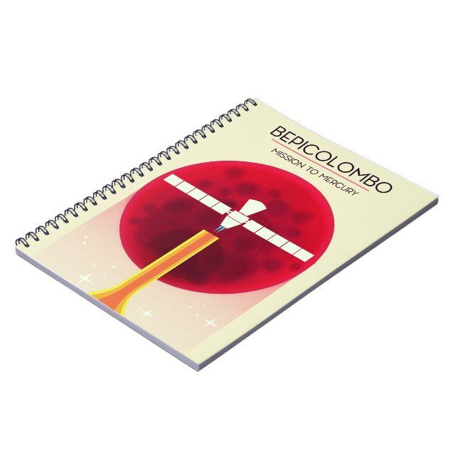 Cuaderno Misión de BepiColombo al Mercurio (Lado Izquierdo)