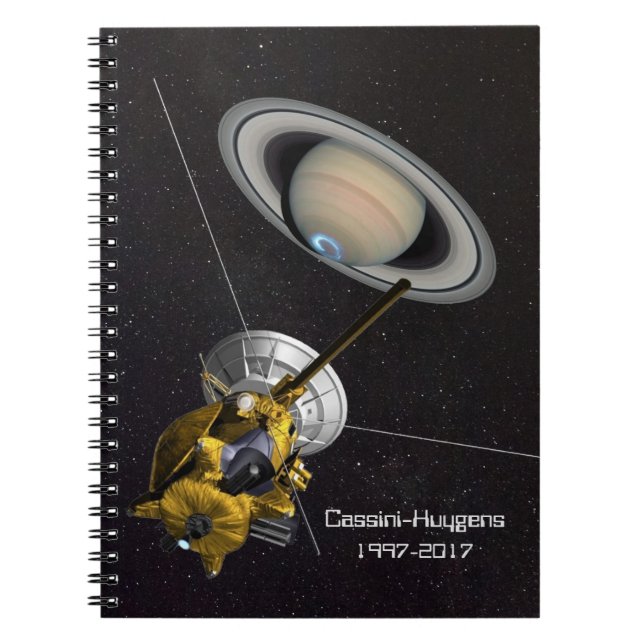 Cuaderno Misión de Cassini Huygens a Saturno (Frente)