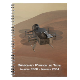 Cuaderno Misión de la libélula a Titán