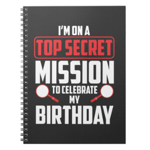 Cuaderno Misión secretísima del tema de la fiesta de