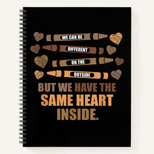 Cuaderno Mismo Corazón Mes de la Historia Afroamericana
