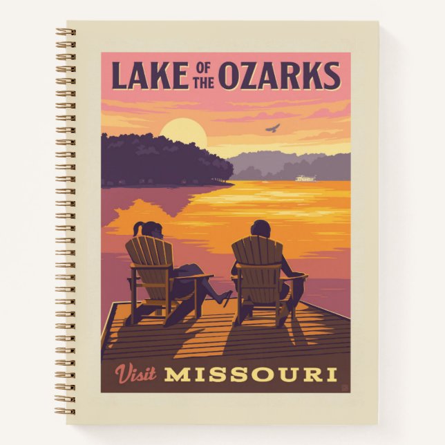 Cuaderno Missouri | Lago de los Ozarks (Anverso)