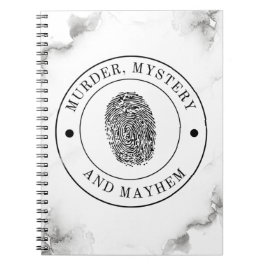 Cuaderno Misterio y caos del asesinato