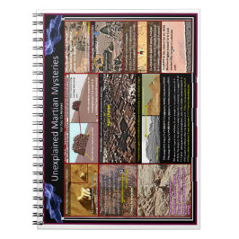 Cuaderno Misterios marcianos