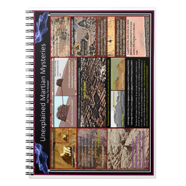 Cuaderno Misterios marcianos (Frente)