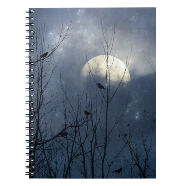 Cuaderno Misteriosa Noche De Las Estrellas Y Los Crows (Frente)