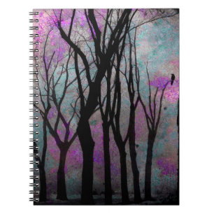 Cuaderno Misterioso cuervo de bosque