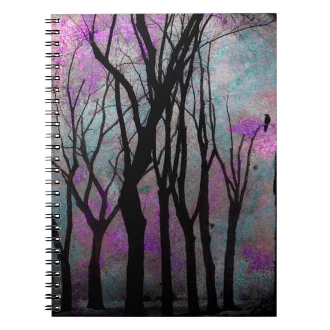 Cuaderno Misterioso cuervo de bosque (Frente)