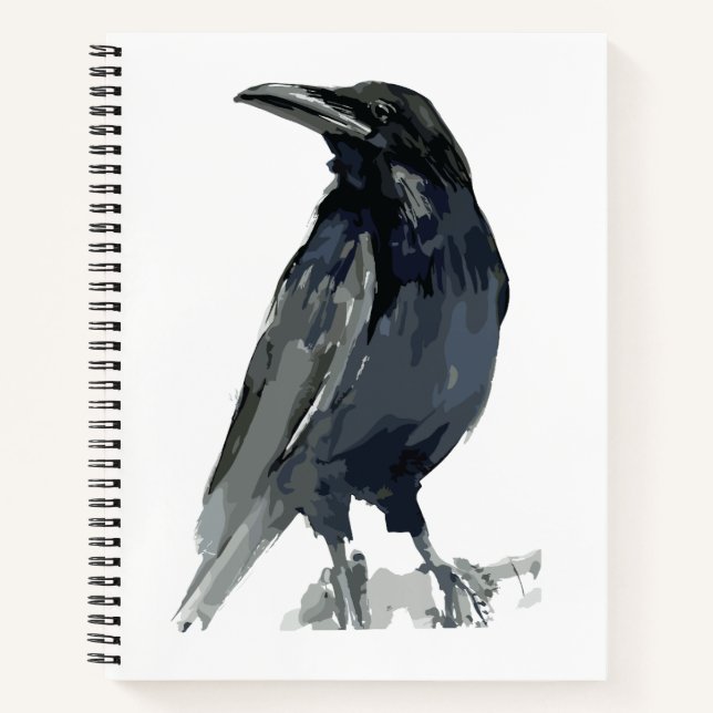 Cuaderno Misterioso Ilustracion Raven (Anverso)