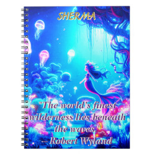 Cuaderno Mística Profundidad - Chibi Mermaid & GIGHT Garden