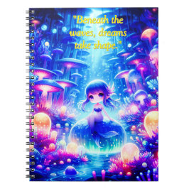 Cuaderno Mística Profundidad - Chibi Mermaid Glow Notebook