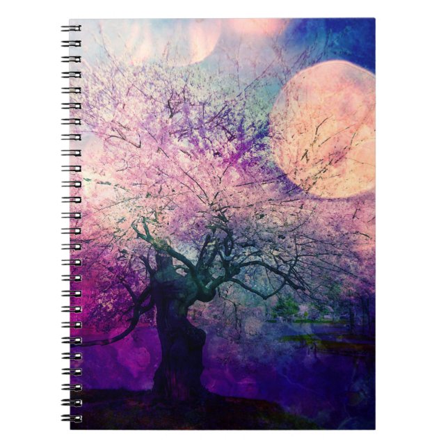 Cuaderno místico de la luna del árbol y de la (Frente)