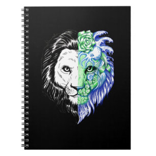 Cuaderno místico dibujado mano única del arte del